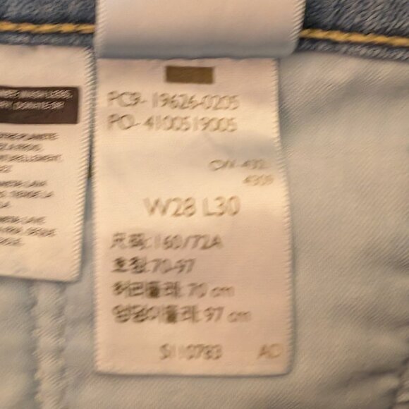 Levi's 311 Shaping Skinny Jeans Size W28 L30 - Picture 5 of 15